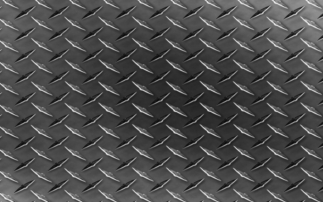 Láminas de alfajor negra para proyectos en acero